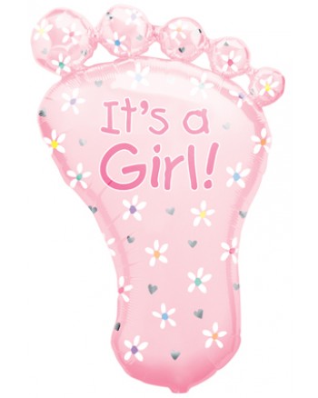 It's A Girl Foot