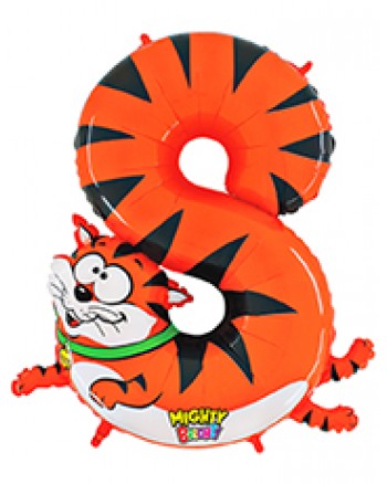 40“ Zooloons Number 8 Cat