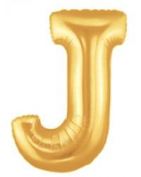14" Letter J Gold