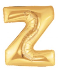 14" Letter Z Gold