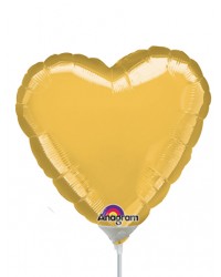 Gold Heart Mini