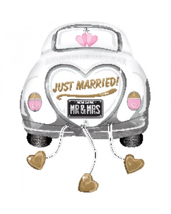 Just Married Wedding Car