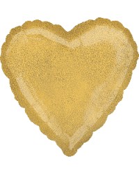 Gold Dazzler Heart