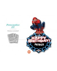 Personalized Spider-Man Birthday