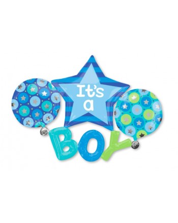 It's a boy Multi Balloon