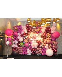 Balloon Wall with LED 2