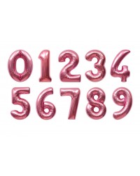 32" Pink Number