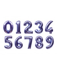 32" Light Purple Number