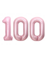40" Pale Pink Number 100