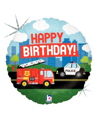 Emergency Vehicle Birthday