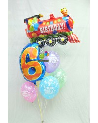 Birthday Party Train Bouquet 3