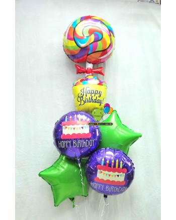 Lollipop Birthday Bouquet