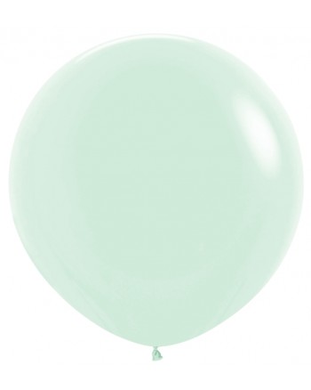 36" Pastel Matte Green Round 