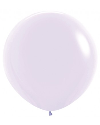 36" Pastel Matte Lilac Round 