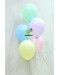 11" Pastel Matte Assortment Round