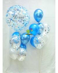 Confetti Latex Balloon Bouquet 4